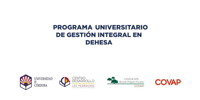 El Centro Universitario de Desarrollo Agroalimentario (CUDA) abre matrícula para el Programa Universitario de Gestión Integral en Dehesa, en colaboración con la Universidad de Córdoba, COVAP y la Fundación Ricardo Delgado Vizcaíno. La formación, con modalidad híbrida y microcredenciales oficiales, ofrece un enfoque práctico y multidisciplinar sobre la gestión sostenible de la dehesa y las ganaderías, con un equipo docente de más de 40 especialistas. El curso, bonificado al 50 % y con plazas limitadas, comenzará el 16 de octubre e incluye contenidos transversales y específicos para optimizar la gestión de este ecosistema clave.