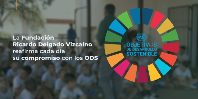 La Fundación Ricardo Delgado Vizcaíno se suma a la conmemoración del noveno aniversario de la aprobación de los Objetivos de Desarrollo Sostenible (ODS) por la Asamblea General de las Naciones Unidas, renovando su compromiso con esta agenda global que inspira a trabajar por un mundo más justo, equilibrado y sostenible.