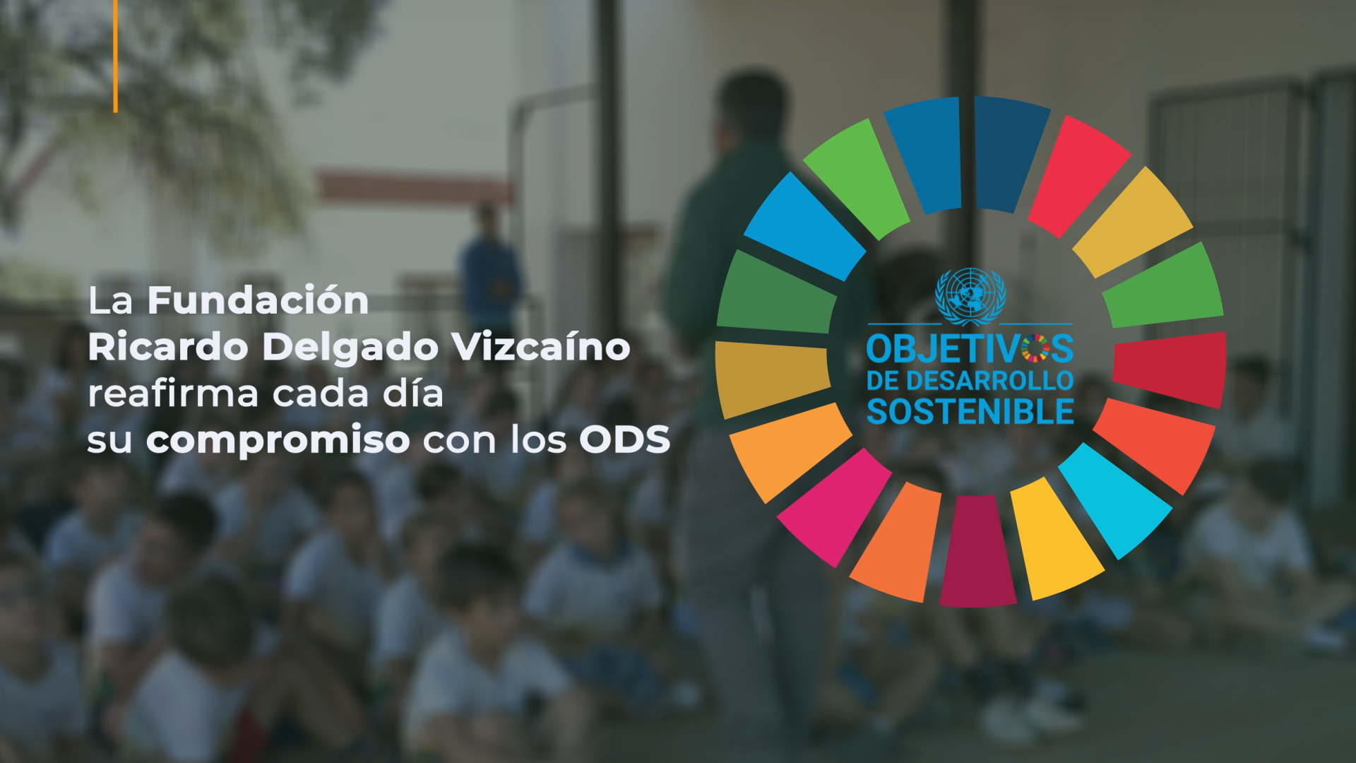 La Fundación Ricardo Delgado Vizcaíno se suma a la conmemoración del noveno aniversario de la aprobación de los Objetivos de Desarrollo Sostenible (ODS) por la Asamblea General de las Naciones Unidas, renovando su compromiso con esta agenda global que inspira a trabajar por un mundo más justo, equilibrado y sostenible.