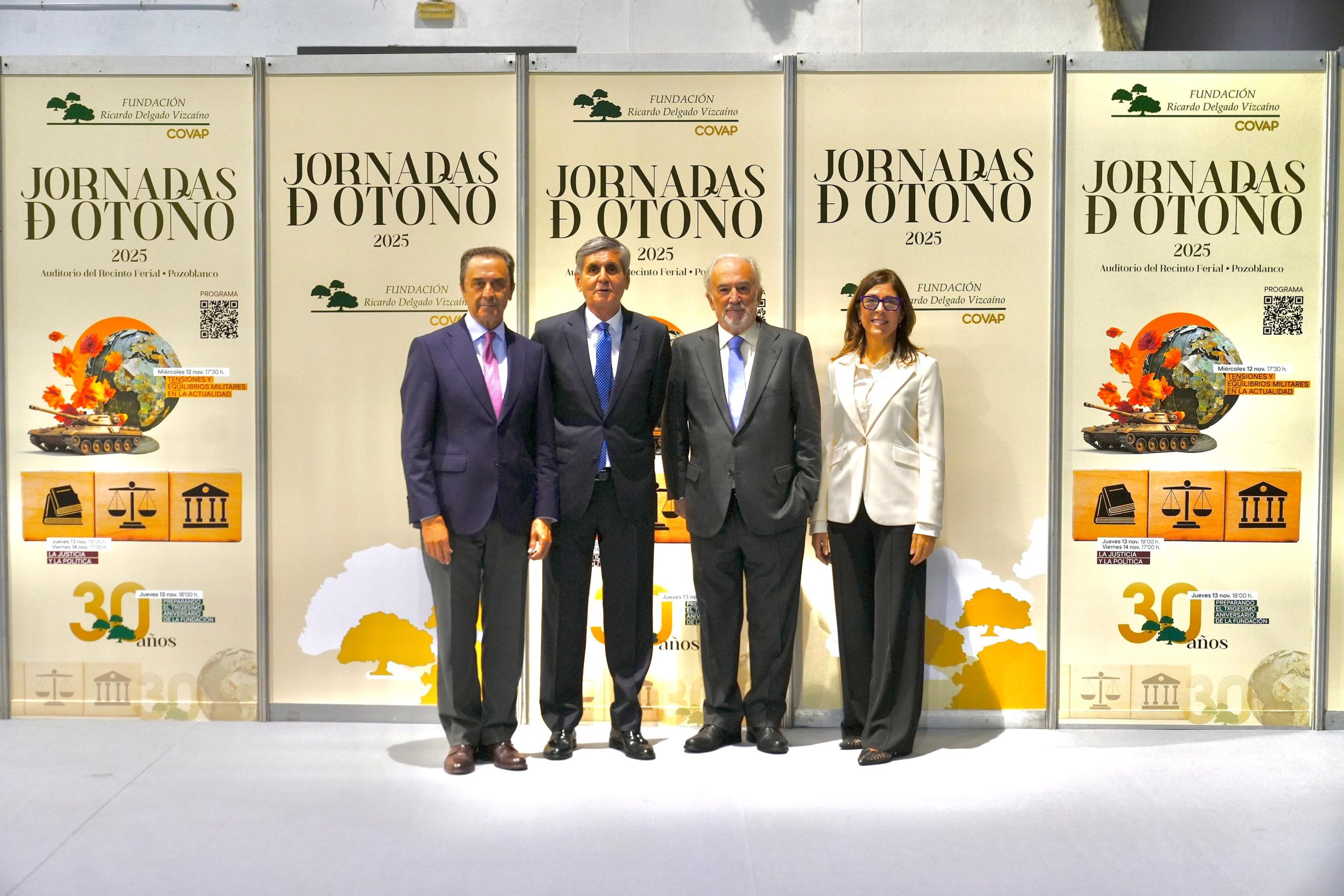 La Fundación Ricardo Delgado Vizcaíno presenta su 30 aniversario y da inicio al bloque «La Justicia y la Política»