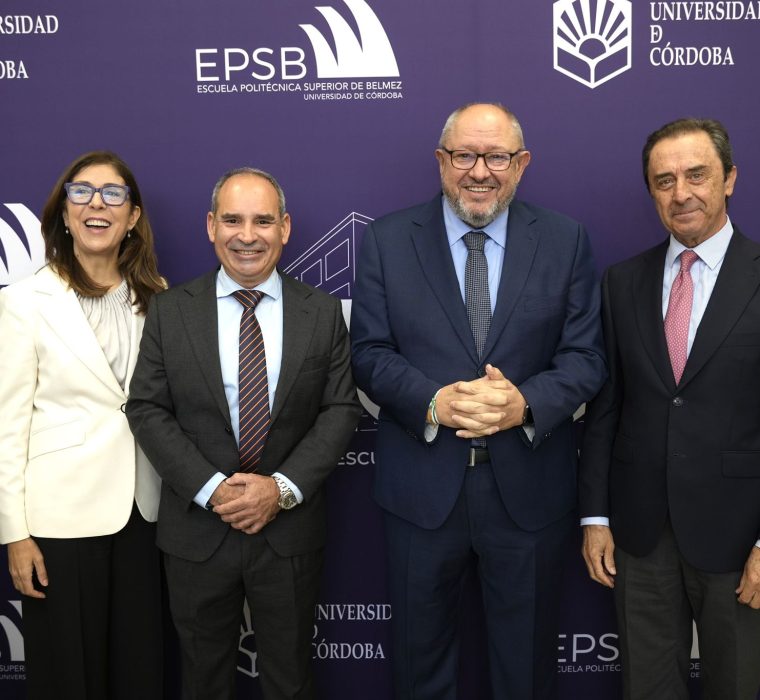 La Escuela Politécnica Superior de Belmez celebra su centenario y reconoce la colaboración de la Fundación Ricardo Delgado Vizcaíno.