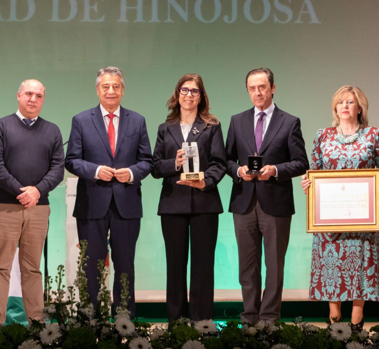 MEDALLA DE PLATA DE HINOJOSA DEL DUQUE PARA NUESTRA FUNDACIÓN